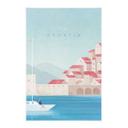 Tekstil plakat Ferie i Kroatien - Rivers