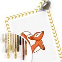 Affiche - Yoga-renard 08