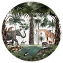 Vinilo decorativo Kikki Belle - Reino de los animales - Redondo