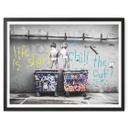 Plakat Banksy - Life is short