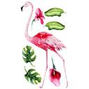 Wallsticker Kvilis - Tropic Flamingo Set 01