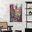 Lienzo Zamart - Nueva York Empire State Building - Estilo Rizzi