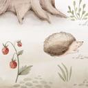 Fotomural para habitación infantil - Aventura con animales del bosque - Kvilis