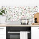Stænkplade Lyserøde roser i foråret - UN Designs