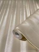 non-woven tapet i striber med glanseffekt beige bølge af Harald Glööckler