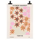 Póster NKTN - Mercado de las flores - Tokio