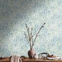 Papel pintado hojas blanco, verde - papel pintado moderno no tejido papel pintado motivo hojas de palmera