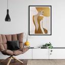 Plakat - Kubistika - Lady in Gold