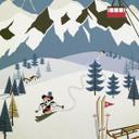 Tapet - Mickey Alpine - 200 x 250 cm