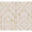 Livingwalls non-woven tapet Metropolitan Stories geometrisk tapet Ava New York beige, metallic