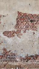 tapet betonvæg beige rød - non-woven tapet Industrial Livingwalls - mat og glat