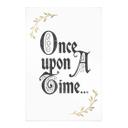Tekstil plakat Once Upon a Time
