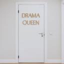 MDF decoración 3D letras Drama Queen
