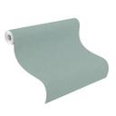 Rasch Papier peint intissé uni Florentine III Gris bleu