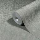 Papel pintado no tejido con aspecto de hormigón gris liso moderno