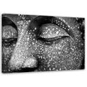 Canvasbillede, Buddha grå Asien