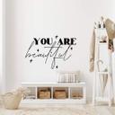 Wallsticker You are beautiful