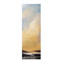 Póster de tela Luz dorada en el cielo del atardecer - Bergius - Panorama