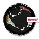 Selvklæbende non-woven tapet - Winter Tropics Black Panther - 125 x 125 cm
