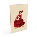 Cuadro de madera Tohmé - Flamenco