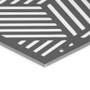 Rumdeler, skærm, hængende privatlivsskærm Geometrisk mønster - diamanter, der kan udvides