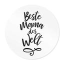 Verdens bedste mor Plakat - rund