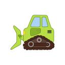 Bulldozer 2 wallsticker