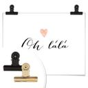 Plakat - Confetti & Cream - Oh lálá