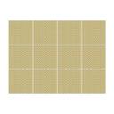 Azulejos Adhesivos Boho - diseño espiga salvia aperol - lote de 12