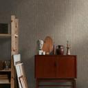 Papel pintado rústico texturado negro dorado marrón - no tejido para paredes llamativas