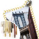 Póster Colombo - Puente de Brooklyn
