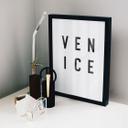 Póster - Tipografía Venecia