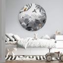 Tableau sur alu-Dibond rond Kikki Belle - Tropical Birds