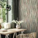 Non-woven tapet med træstruktur brun, beige trælook