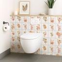 Azulejos Adhesivos ramos acuarela 02 - lote de 12