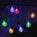 LED Lichterkette Glühbirnen mehrfarbig