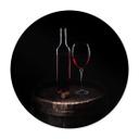 Póster Perfoncio - Vino tinto para entendidos - Redondo