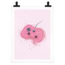 Plakat Eleonora - Pink Gaming Controller