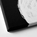 Lienzo 1X Estudio - Juego de luces en blanco y negro