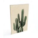 Cuadro de madera planta de cactus - Sisi & Seb