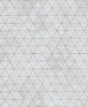 Grafisk tapet, non-woven vægbeklædning Novamur Kylie hvid, beige
