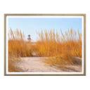 Póster Faro en la playa