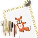 Affiche - Yoga-renard 09
