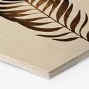 Hexagon Hout Kubistika - Golden Leaf