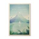 Cuadro de madera Rivers - Nueva Zelanda