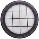 Wand- und Deckenleuchte Sina, schwarz, 14,5 x 34 cm, Glas Deckenlampe, dimmbar