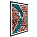 Póster Colombo - Venecia desde arriba - formato vertical