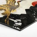 Hexagone - alu-Dibond SpaceFrog Designs - Grues d'or