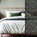 Separador de ambientes, tabique hojas florales - decoración acrílica