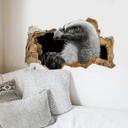 3D Wallsticker havmand - grib